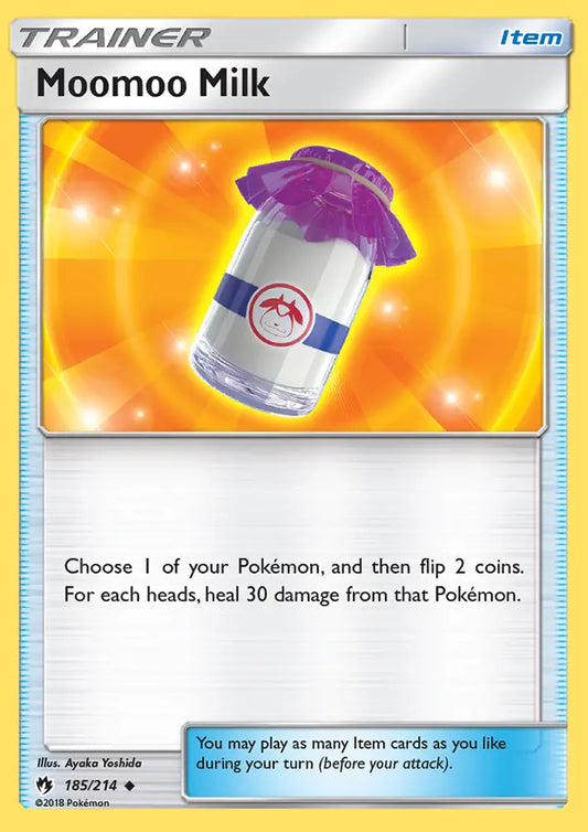 Moomoo Milk 185 Lost Thunder Pokesingles