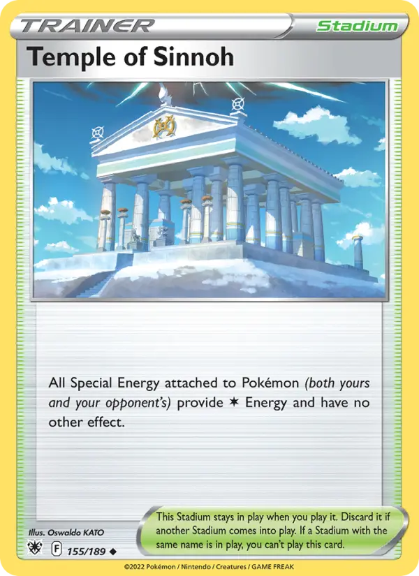 Temple of Sinnoh 155 Astral Radiance Pokesingles