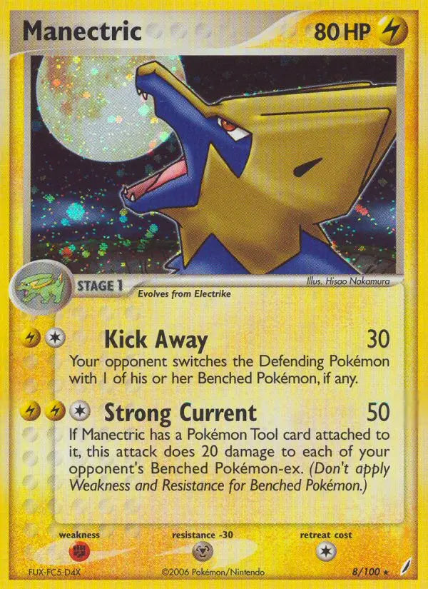 Manectric 8 Crystal Guardians Pokesingles