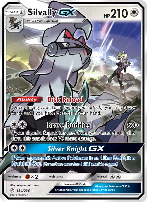 Silvally GX 184 Cosmic Eclipse Pokesingles