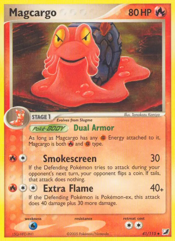 Magcargo 41 Unseen Forces Pokesingles