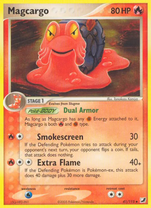 Magcargo 41 Unseen Forces Pokesingles