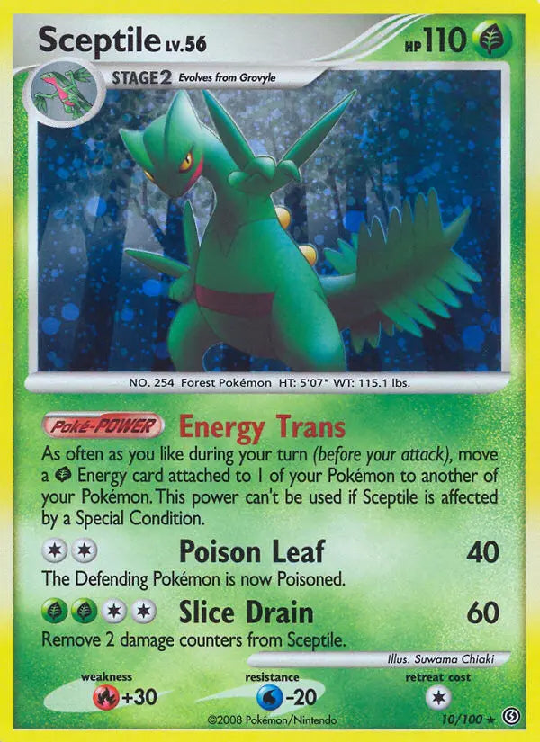 Sceptile 10 Stormfront Pokesingles