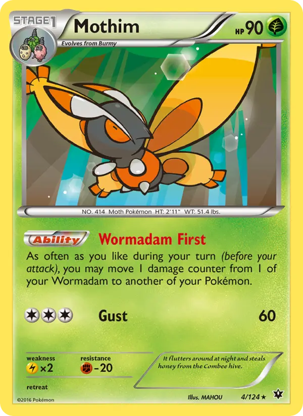 Mothim 4 Fates Collide Pokesingles