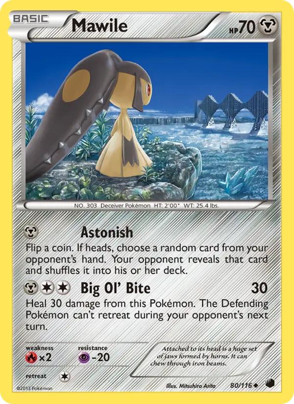 Mawile 80 Plasma Freeze Pokesingles
