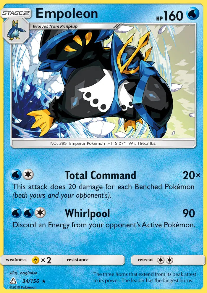 Empoleon 34 Ultra Prism Pokesingles