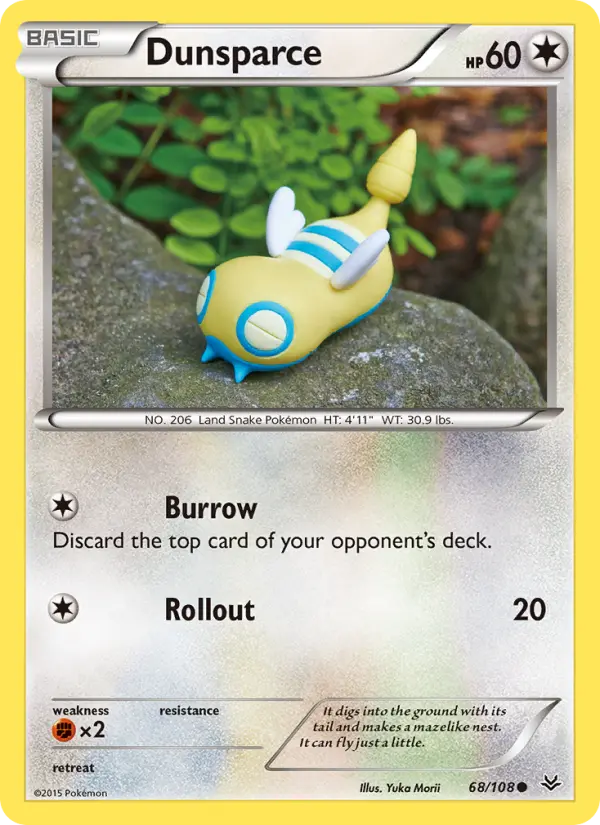 Dunsparce 68 Roaring Skies Pokesingles