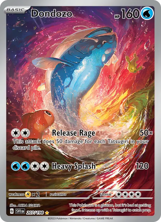 Dondozo 207 Scarlet & Violet Pokesingles