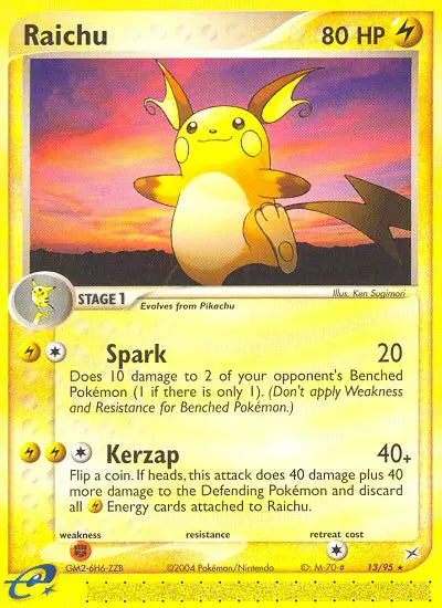 Raichu 13 Team Magma vs Team Aqua Pokesingles