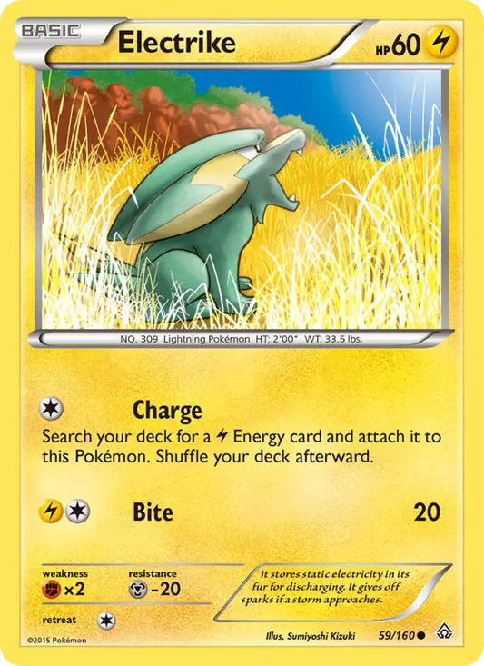 Electrike 59 Primal Clash Pokesingles