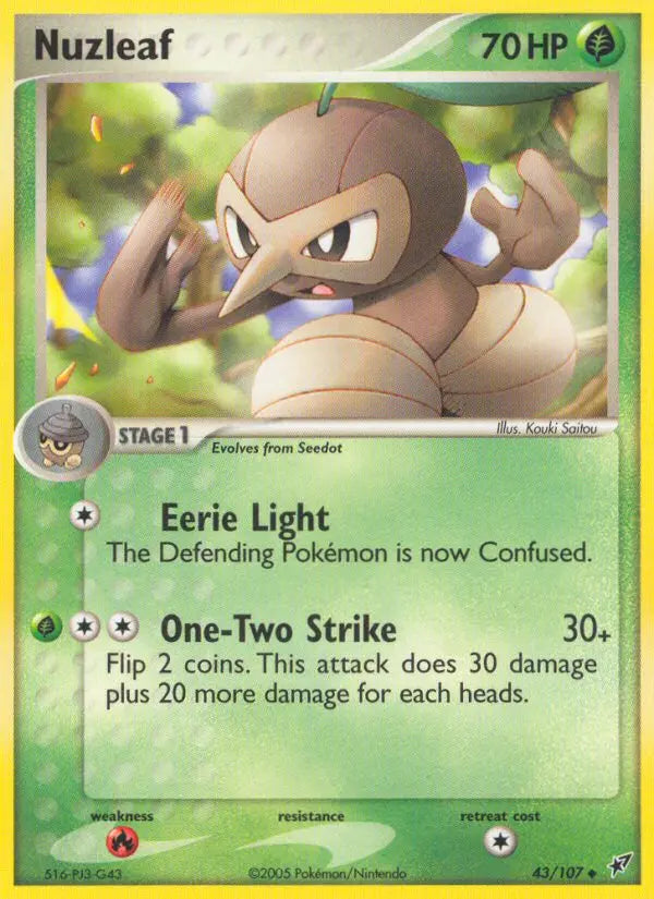 Nuzleaf 43 Deoxys Pokesingles