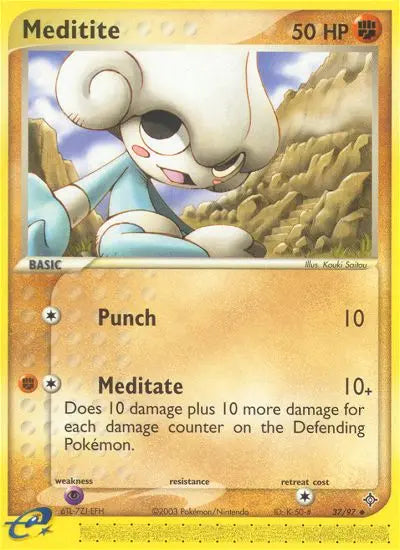 Meditite 37 Dragon Pokesingles