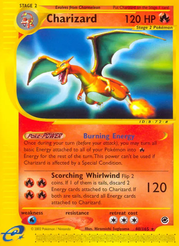 Charizard 40 Expedition Base Set Pokesingles