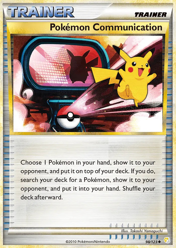 Pokémon Communication 98 HeartGold SoulSilver Pokesingles