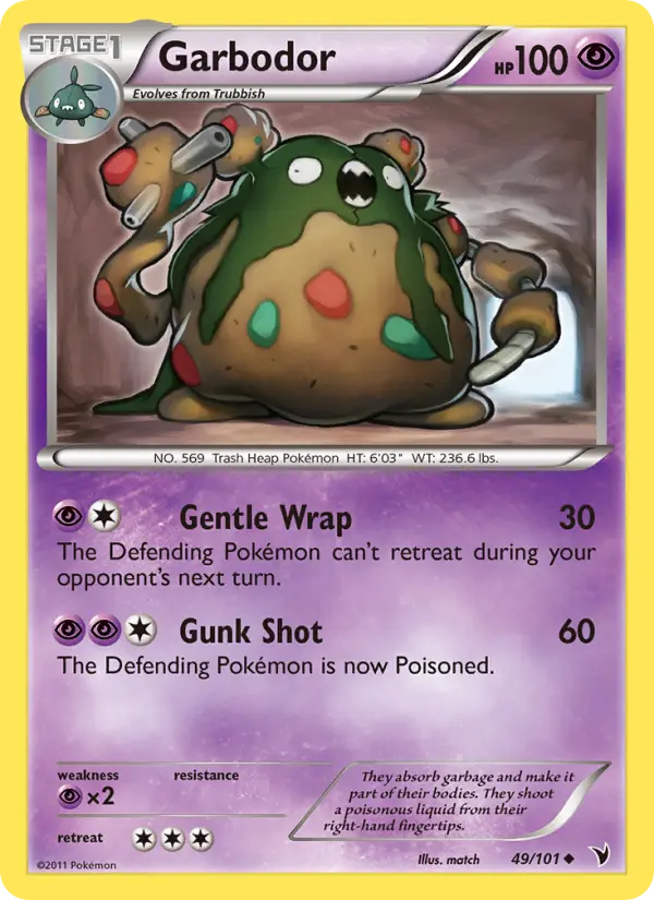 Garbodor 49 Noble Victories Pokesingles