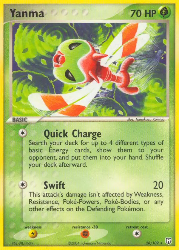 Yanma 28 Team Rocket Returns Pokesingles