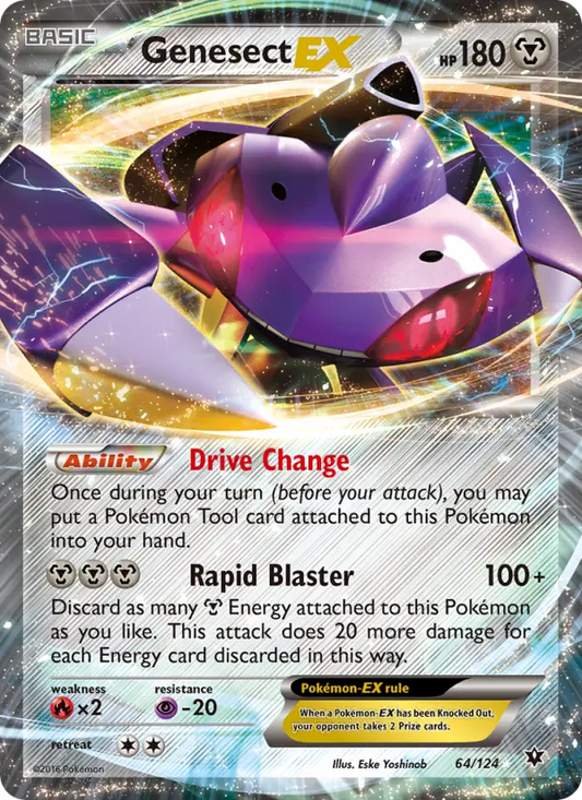 Genesect EX 64 Fates Collide Pokesingles