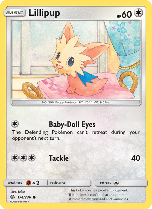 Lillipup 174 Cosmic Eclipse Pokesingles