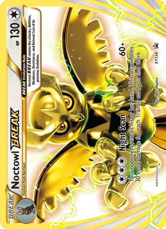 Noctowl BREAK XY136 XY Black Star Promos Pokesingles