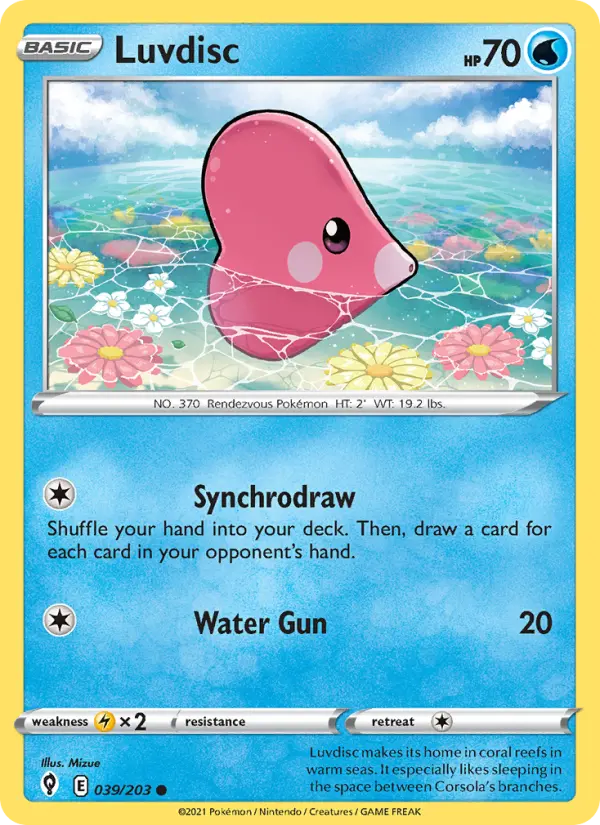 Luvdisc 39 Evolving Skies Pokesingles