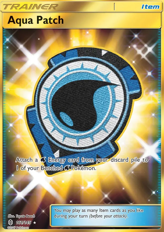 Aqua Patch 161 Guardians Rising Pokesingles
