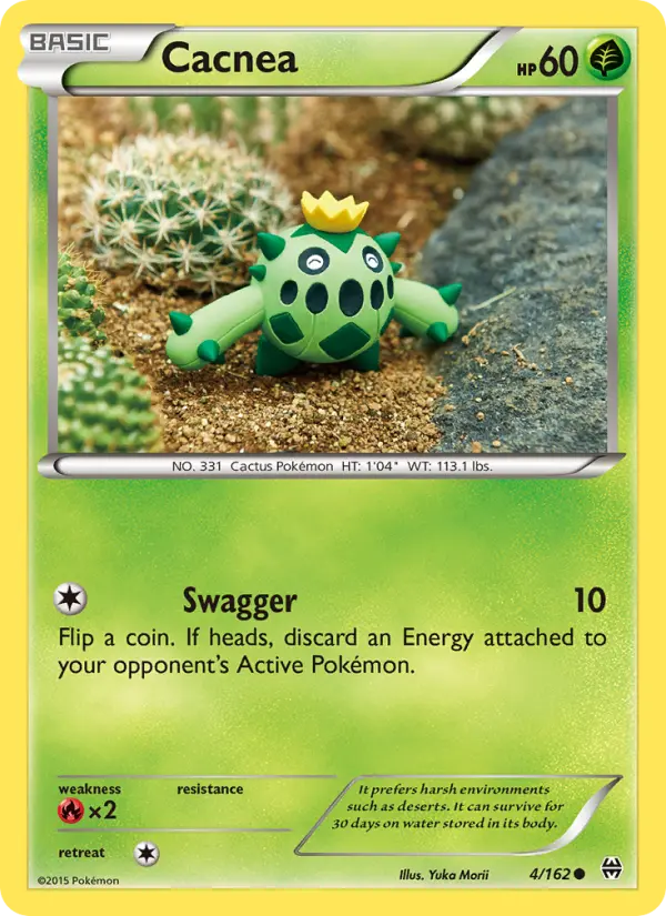 Cacnea 4 BREAKthrough Pokesingles