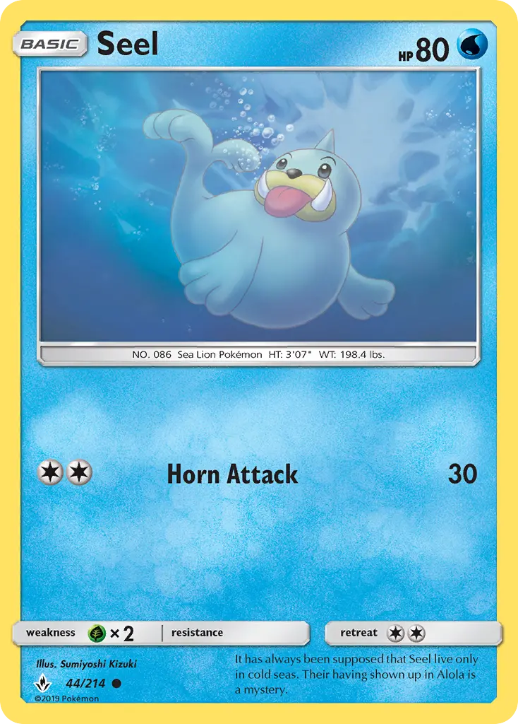 Seel 44 Unbroken Bonds Pokesingles