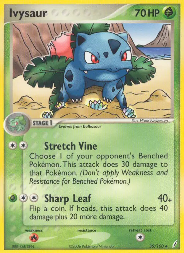 Ivysaur 35 Crystal Guardians Pokesingles