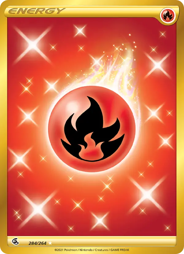 Fire Energy 284 Fusion Strike Pokesingles