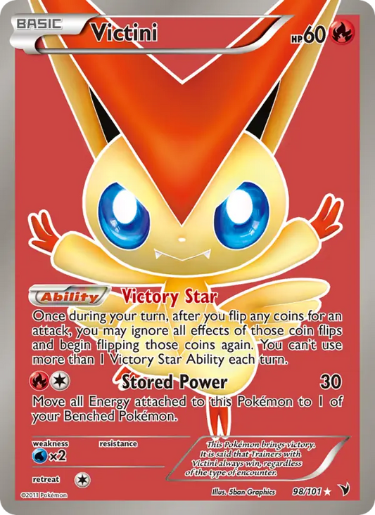 Victini 98 Noble Victories Pokesingles