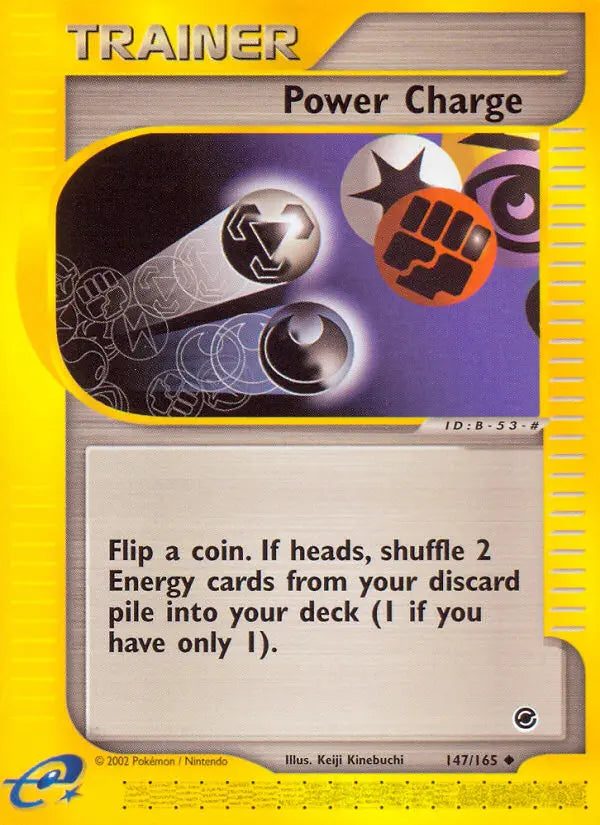 Power Charge 147 Expedition Base Set Pokesingles