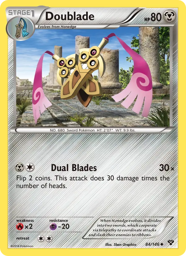 Doublade 84 XY Pokesingles