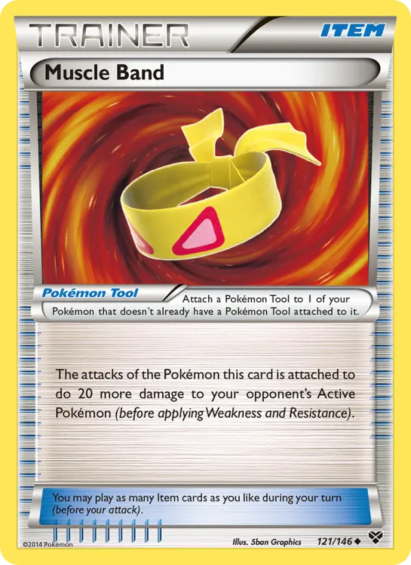 Muscle Band 121 XY Pokesingles
