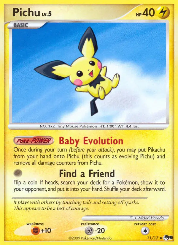 Pichu 11 POP Series 9 Pokesingles