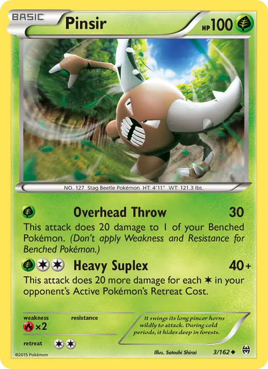 Pinsir 3 BREAKthrough Pokesingles