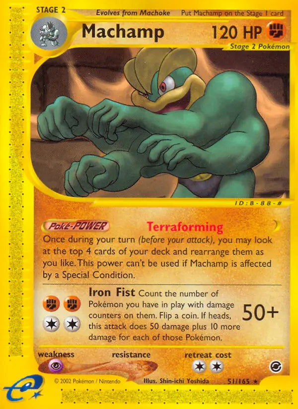 Machamp 51 Expedition Base Set Pokesingles
