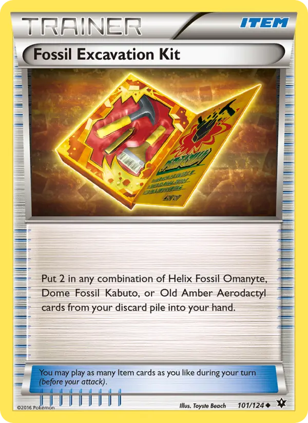Fossil Excavation Kit 101 Fates Collide Pokesingles