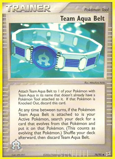 Team Aqua Belt 76 Team Magma vs Team Aqua Pokesingles