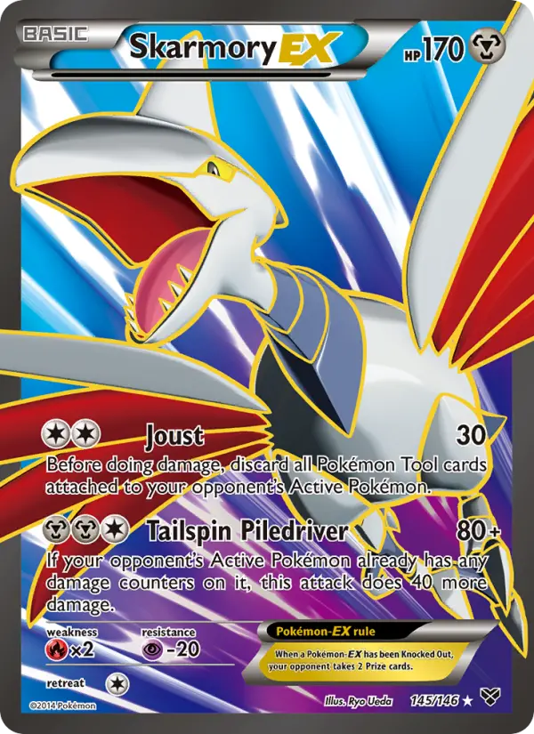 Skarmory EX 145 XY Pokesingles