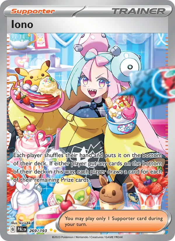Iono 269 Paldea Evolved Pokesingles