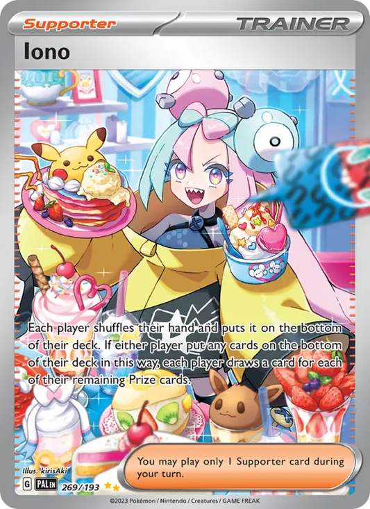 Iono 269 Paldea Evolved Pokesingles