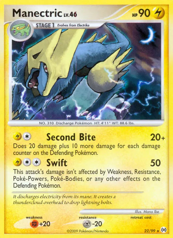 Manectric 22 Arceus Pokesingles