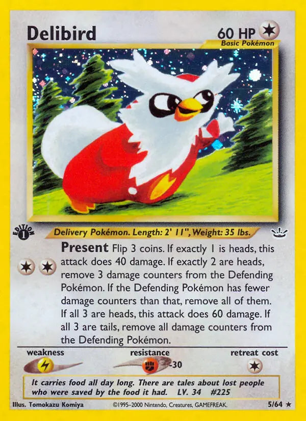 Delibird 5 Neo Revelation Pokesingles