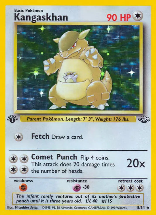 Kangaskhan 5 Jungle Pokesingles