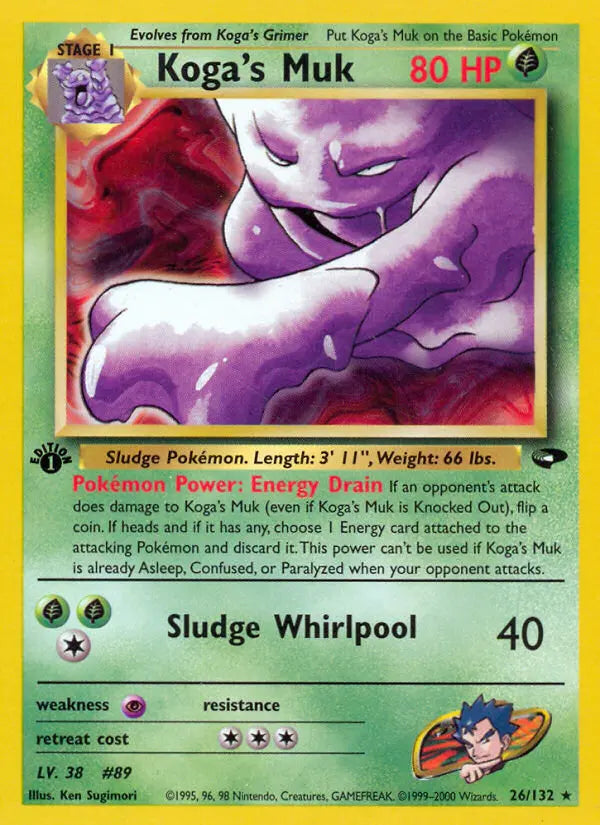 Koga's Muk 26 Gym Challenge Pokesingles