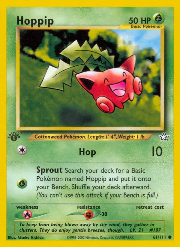 Hoppip 61 Neo Genesis Pokesingles