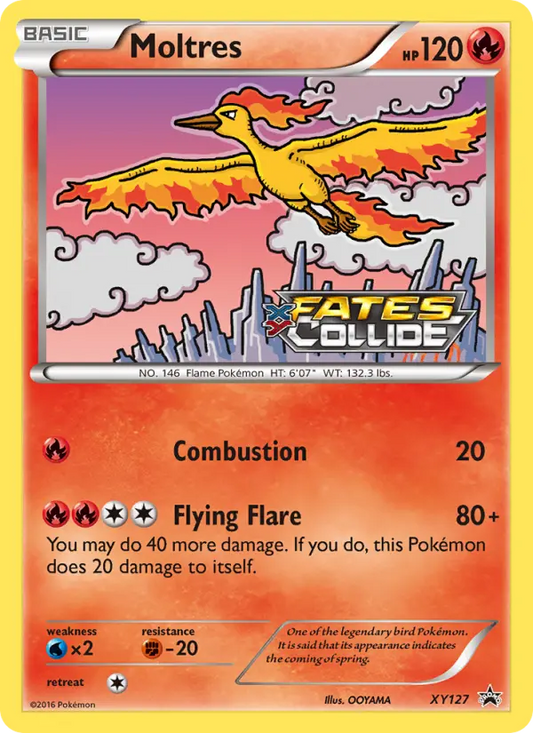 Moltres XY127 XY Black Star Promos Pokesingles
