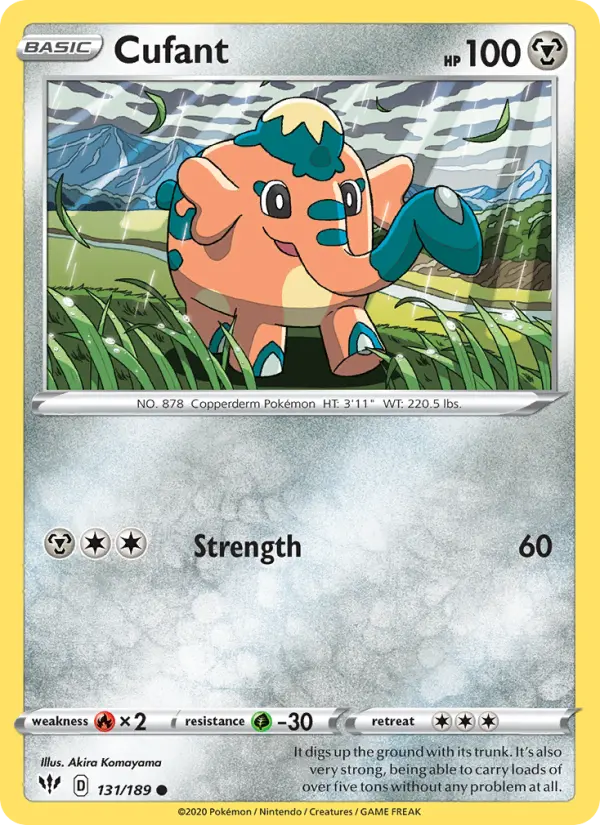 Cufant 131 Darkness Ablaze Pokesingles