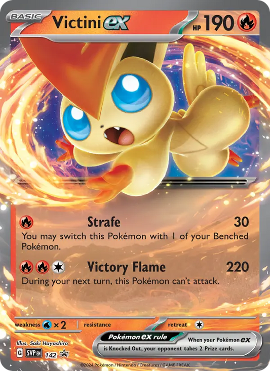 Victini ex 142 SVP Black Star Promos Pokesingles