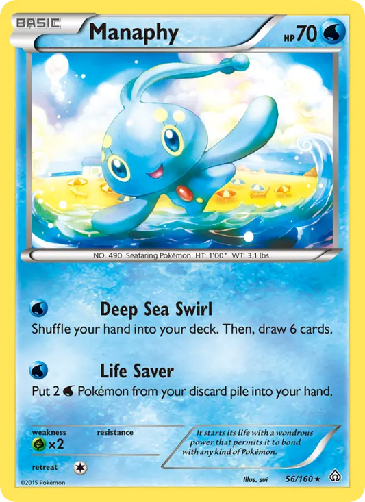 Manaphy 56 Primal Clash Pokesingles